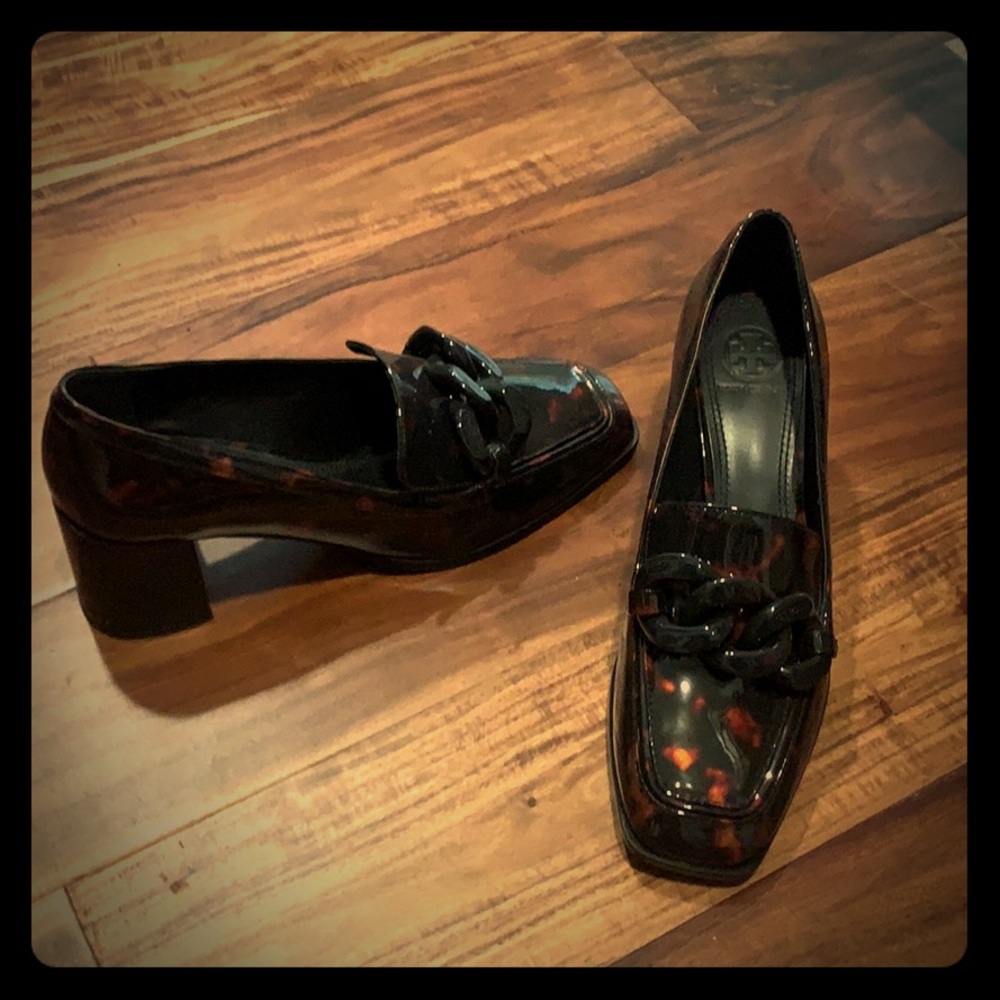 Tory Burch Heel Block Loafers
